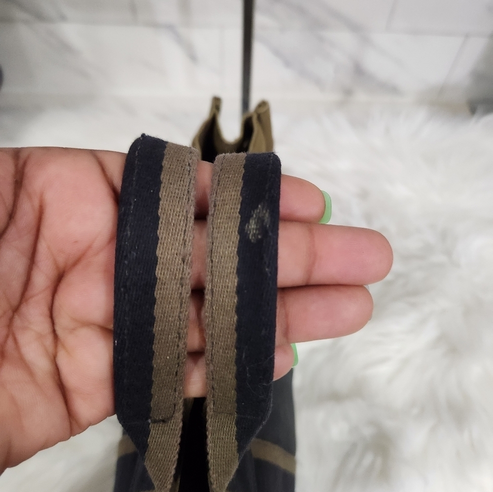 💚🔹️HERMES 🔹️TOTE BAG | TOTE BAG COLORS BLACK & ARMY GREEN W/ COA - Picture 5 of 17